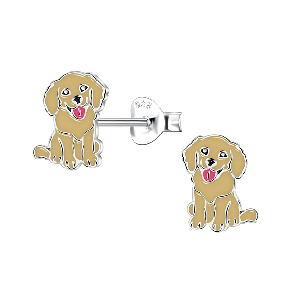 Wholesale Sterling Silver Dog Ear Studs - JD22065