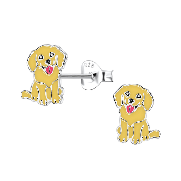 Wholesale Sterling Silver Dog Ear Studs - JD22066
