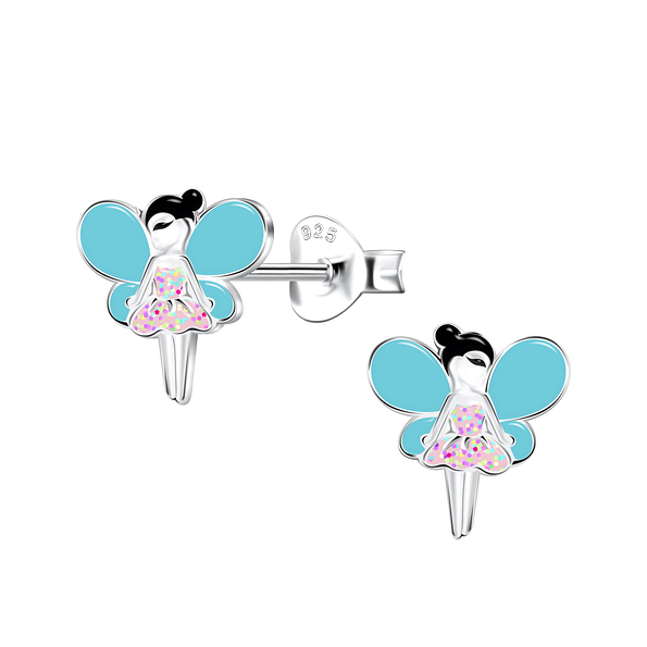 Wholesale Sterling Silver Fairy Ear Studs - JD22078