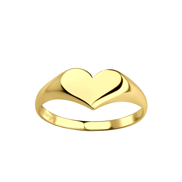 Wholesale Sterling Silver Heart Ring - JD21905