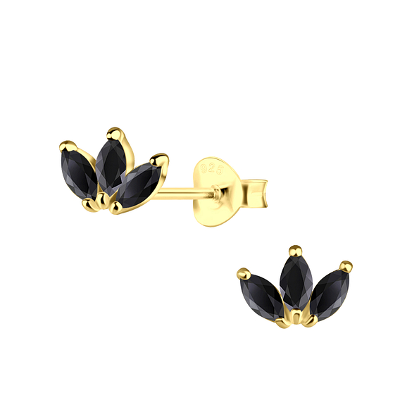 Wholesale Sterling Silver Flower Ear Studs - JD22231