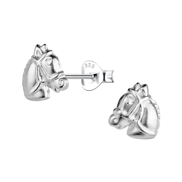 Wholesale Sterling Silver Horse Ear Studs - JD8372