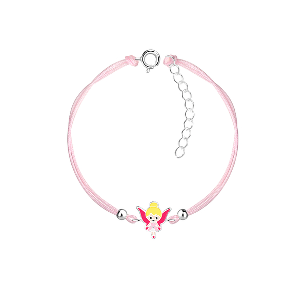 Wholesale Sterling Silver Fairy Cord Bracelet - JD9934