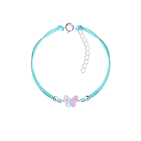Wholesale Sterling Silver Butterfly Bracelet - JD23227