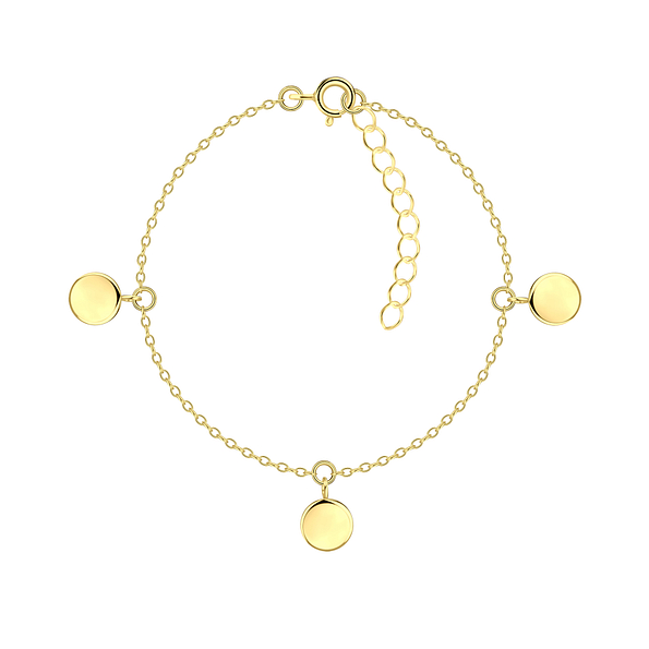 Wholesale Sterling Silver Round Bracelet - JD22253