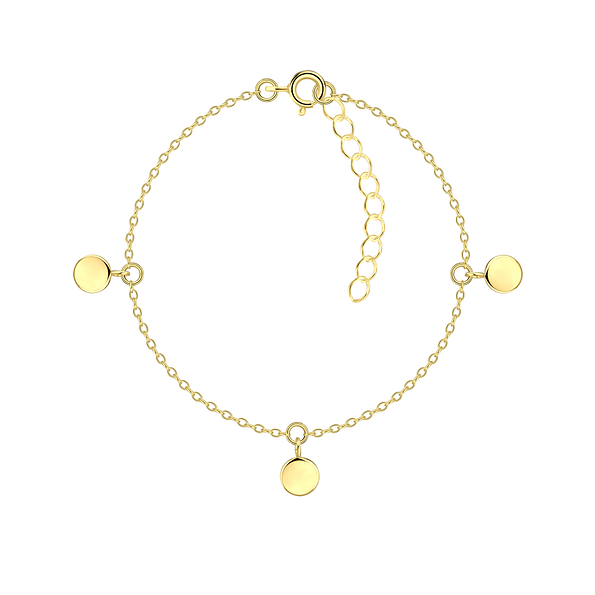 Wholesale Sterling Silver Round Bracelet - JD23425