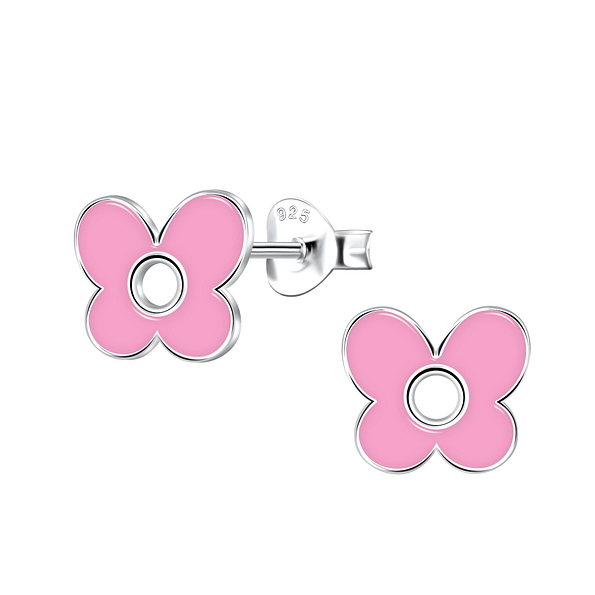 Wholesale Sterling Silver Butterfly Ear Studs - JD22150