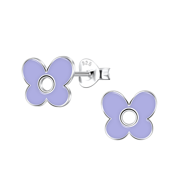 Wholesale Sterling Silver Butterfly Ear Studs - JD22152