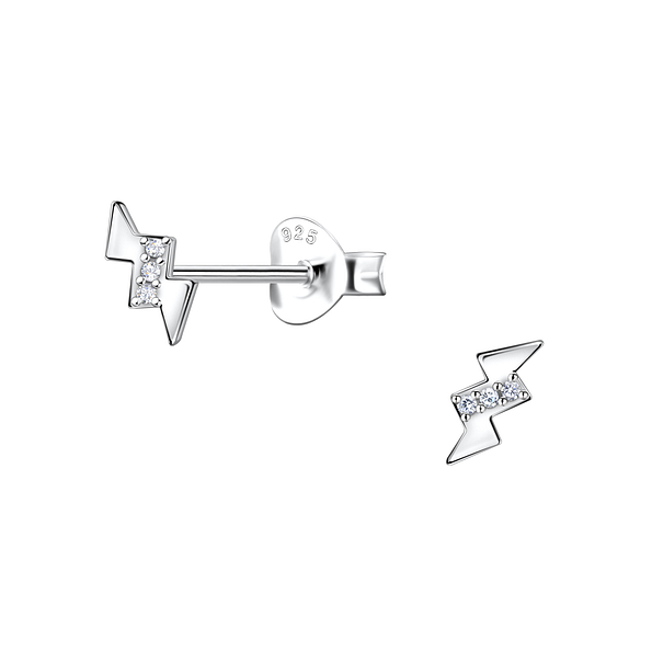 Wholesale Sterling Silver Geometric Ear Studs - JD22114