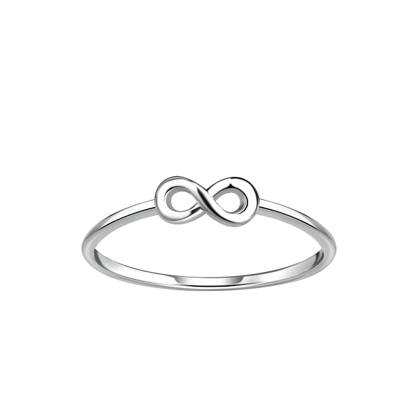 Wholesale Sterling Silver Infinity Ring - JD23081