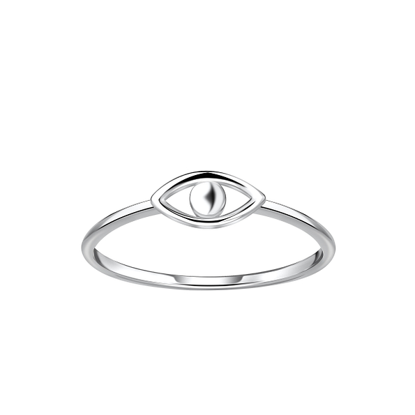 Wholesale Sterling Silver Evil Eye Ring - JD23033