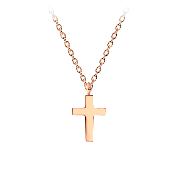 Wholesale Sterling Silver Cross Necklace - JD23187