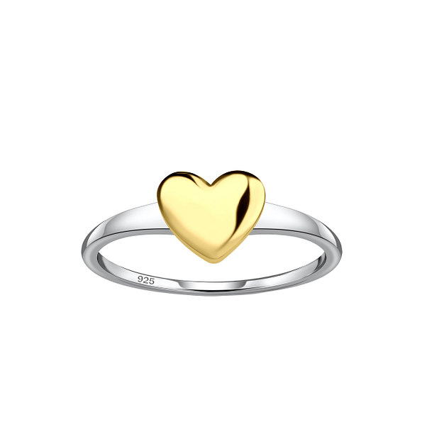 Wholesale Sterling Silver Heart Ring - JD24521 Wholesale Sterling Silver Heart Ring - JD24521