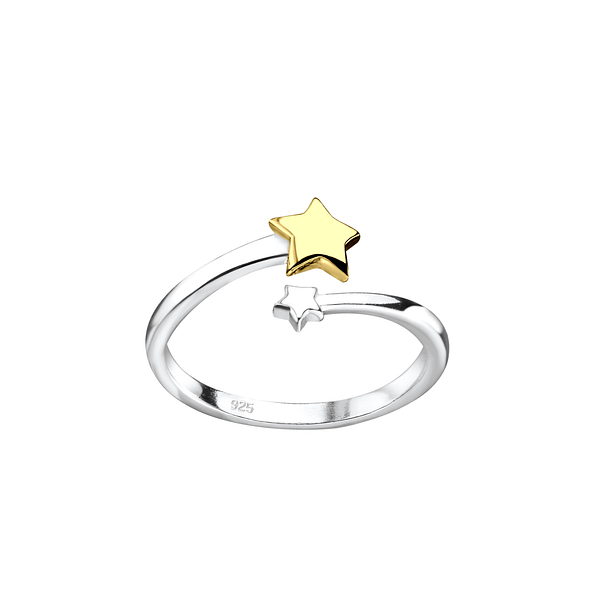 Wholesale Sterling Silver Star Toe Ring - JD24510