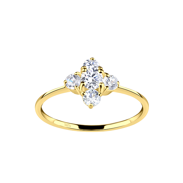 Wholesale Sterling Silver Flower Ring - JD25352 Wholesale Sterling Silver Flower Ring - JD25352