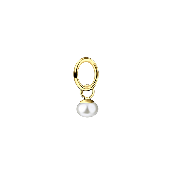 Wholesale 4mm Fresh Water Pearl Sterling Silver Pendant - JD23886 Wholesale 4mm Fresh Water Pearl Sterling Silver Pendant - JD23886