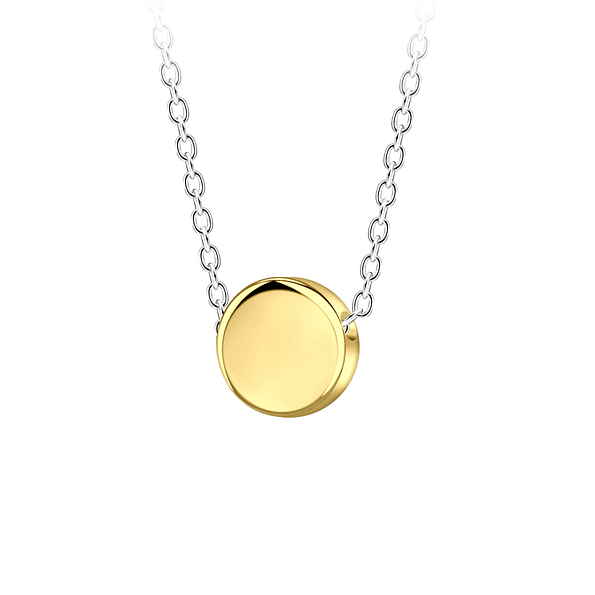 Wholesale Sterling Silver Round Beaded Necklace - JD25436