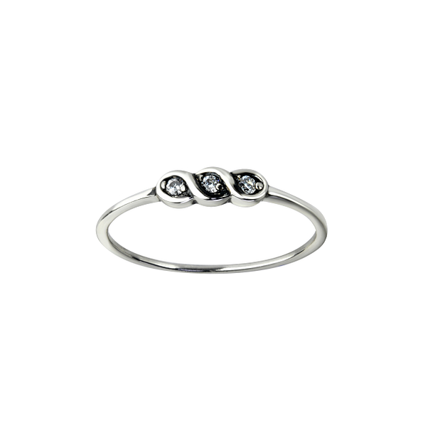 Wholesale Sterling Silver Infinity Ring - JD26091