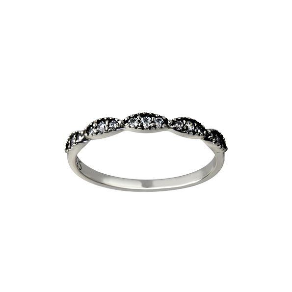 Wholesale Sterling Silver Patterned Ring - JD26097