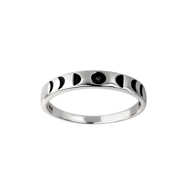 Wholesale Sterling Silver Patterned Ring - JD26126 Wholesale Sterling Silver Patterned Ring - JD26126
