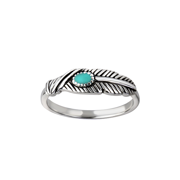 Wholesale Sterling Silver Leaf Ring - JD26144