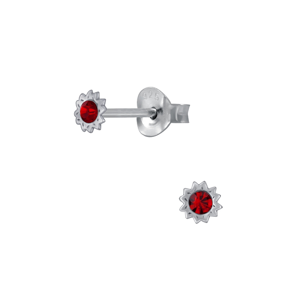 Wholesale Sterling Silver Flower Stud Earring - JD4059