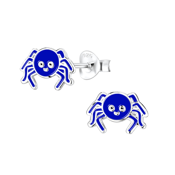 Wholesale Sterling Silver Spider Ear Studs - JD9587