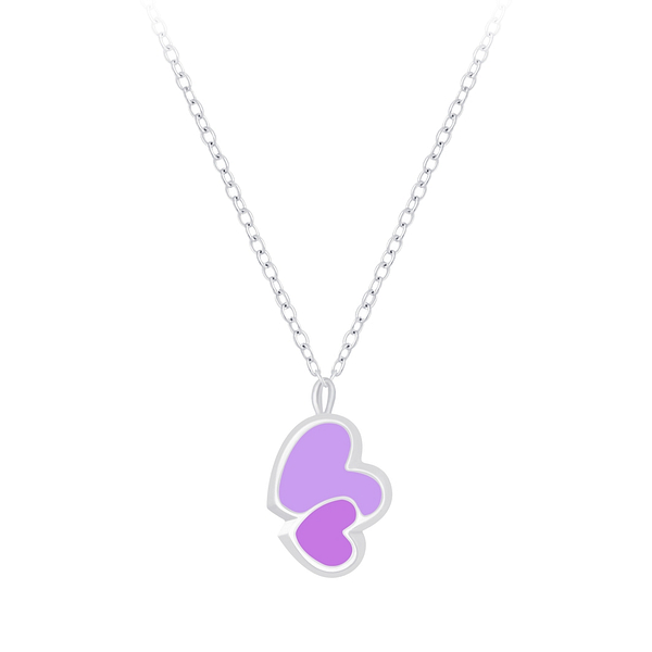 Wholesale Sterling Silver Heart Necklace - JD7169
