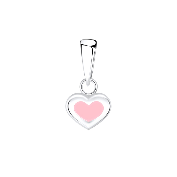 Wholesale Sterling Silver Heart Pendant - JD17274