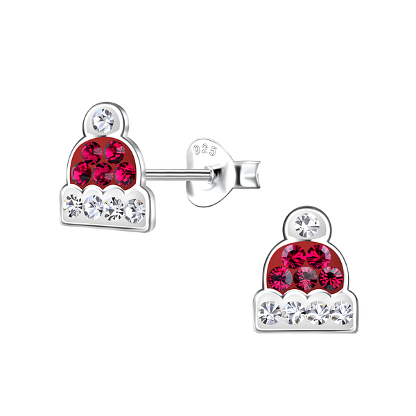 Wholesale Sterling Silver Hat Ear Studs - JD20563