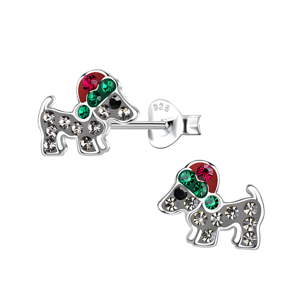 Wholesale Sterling Silver Dog Ear Studs - JD20601