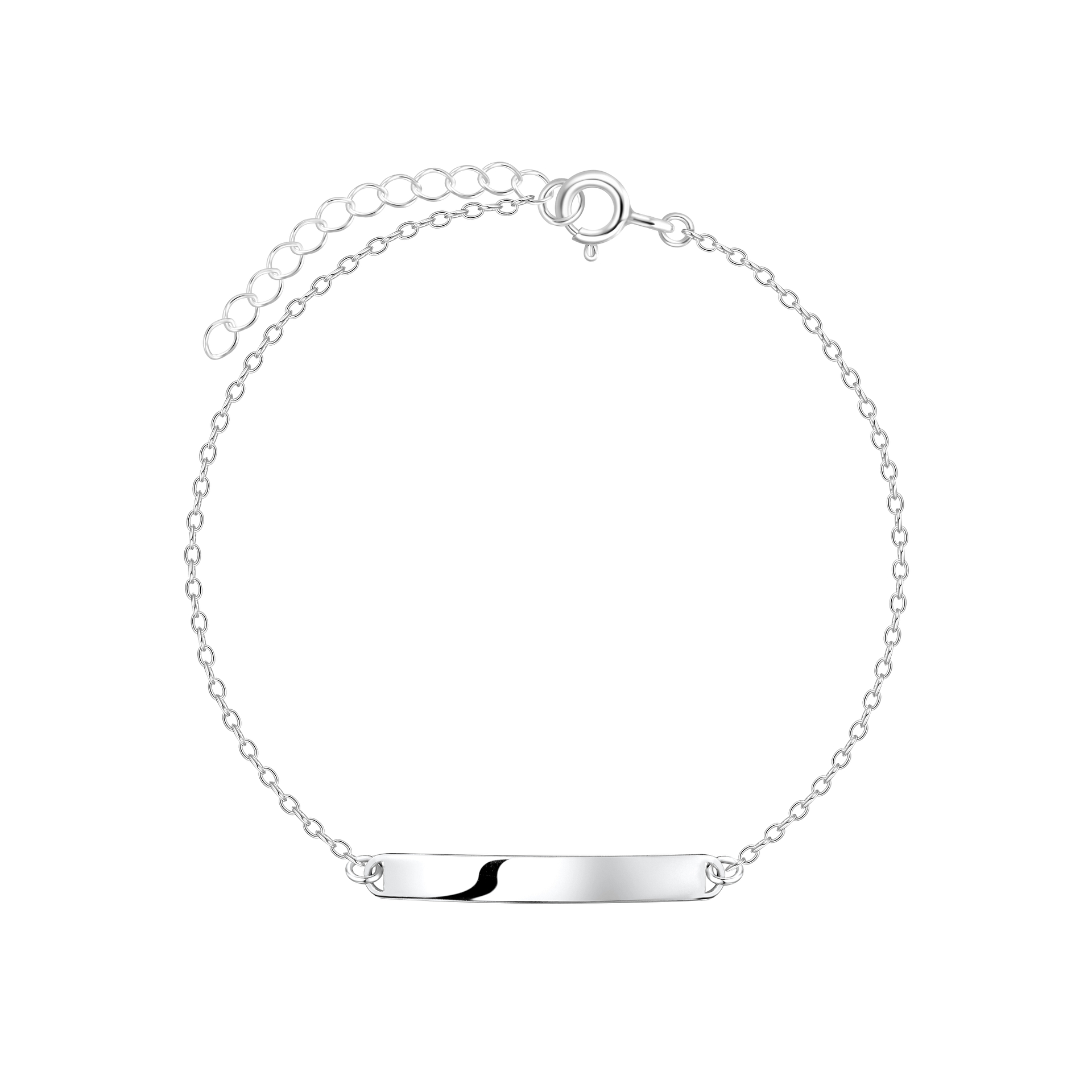 Silver JD | Sterling Silver Bar Bracelet – JD5148