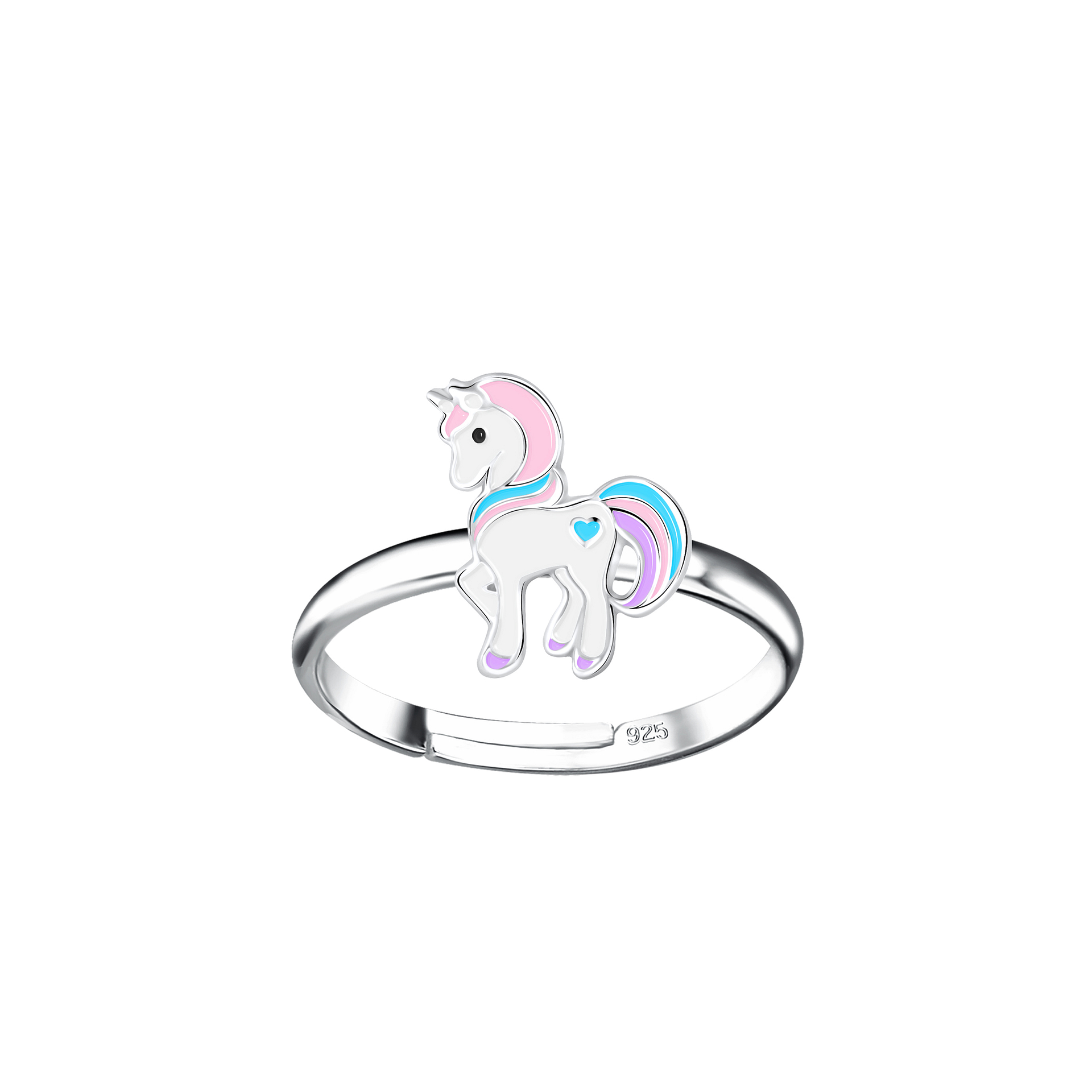 Sterling silver clearance unicorn ring