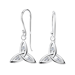 Boucles d'oreilles celtique en argent - FR17242