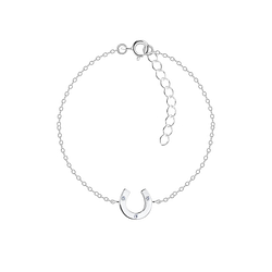 Clous d'oreilles sabot en argent - FR17325