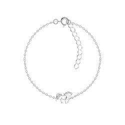 Bracelet cheval en argent - FR5773