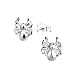 Clous d'oreilles araignée en argent - FR13369