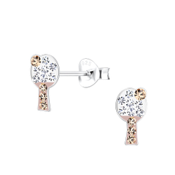 Boucles d'oreilles soleil en argent - FR17855