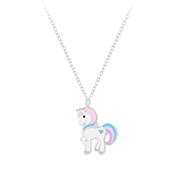 Collier licorne en argent - FR7560