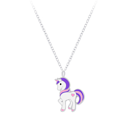 Collier licorne en argent - FR7558