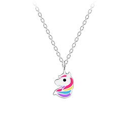 Collier licorne en argent - FR16977