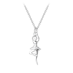 Collier ballerine en argent - FR8286