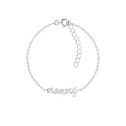 Bracelet mommy en argent - FR21376