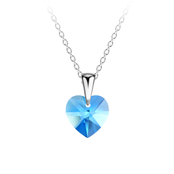 Collier coeur en argent - FR21327