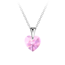 Collier coeur en argent - FR21328