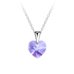 Collier coeur en argent - FR21238