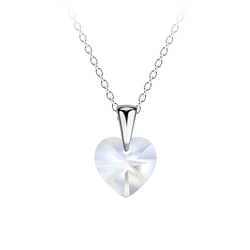 Collier coeur en argent - FR21456