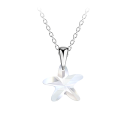 Collier étoile de mer en argent - FR21460