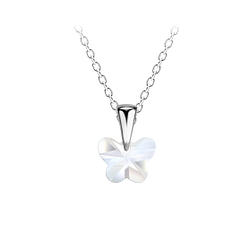 Collier papillon en argent - FR21467