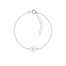 Bracelet marguerite en argent - FR20929